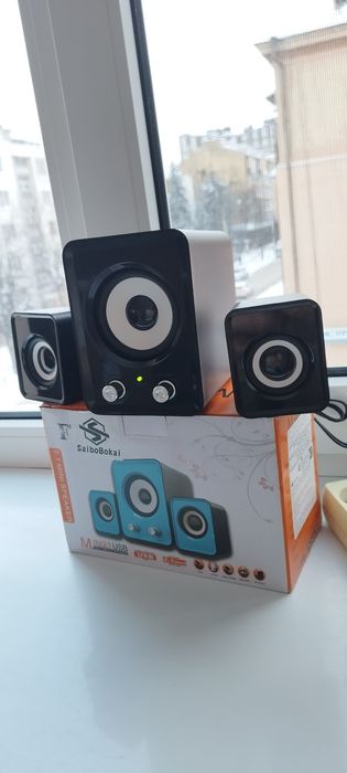 HI-FI Колонки з Сабвуфером USB 2.1