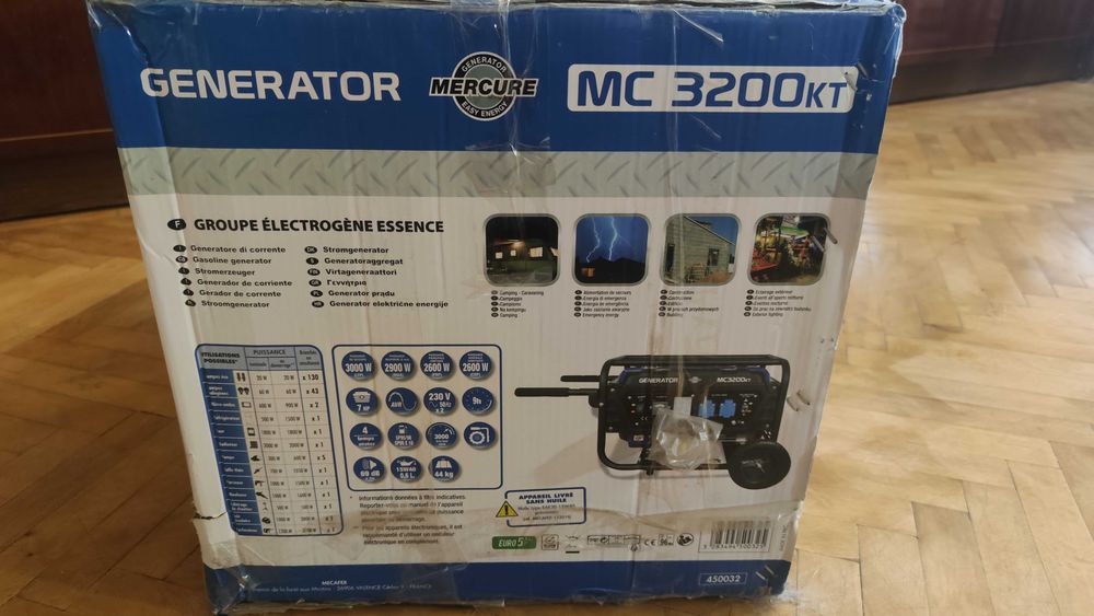 Генератор  Mercure MC3200  (Франція).