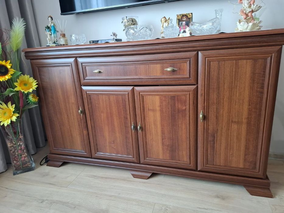 Komoda drewniana  brąz 165 x 45 x 97