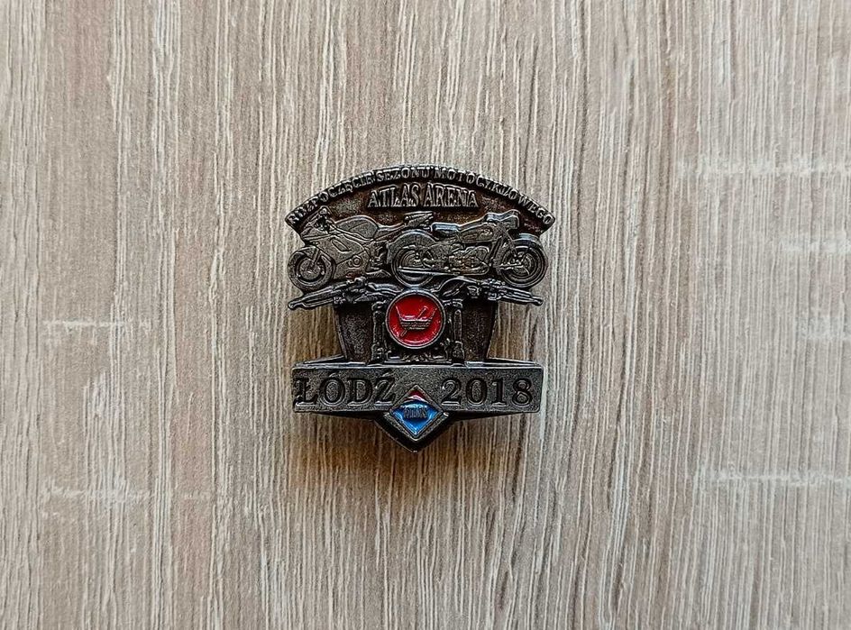 Odznaka motocyklowa Łodż - 2018