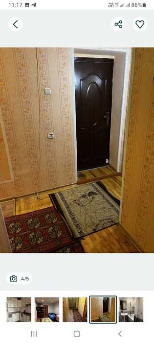 Здам 1кім.квартиру. Автопарк.