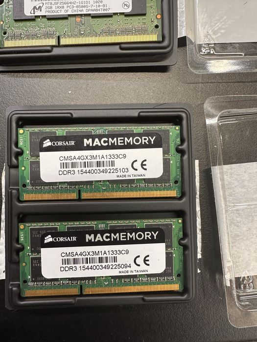 Varios processadores e ram entre outros