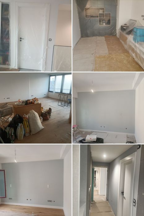 Pinturas e pequenas reparações