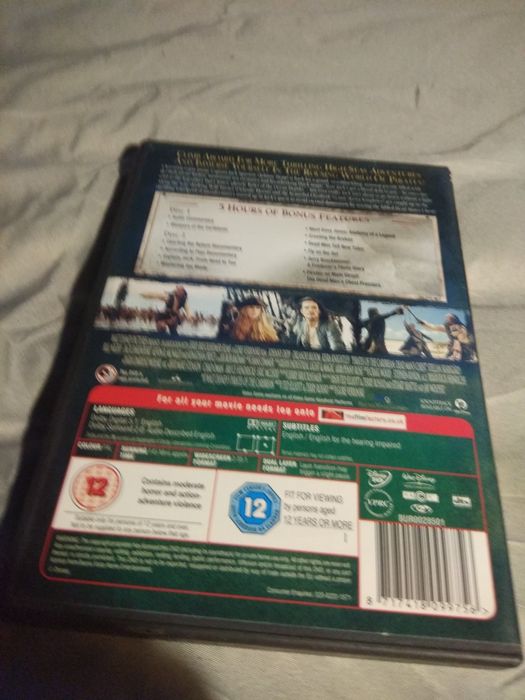 Piraci z Karaibów DVD eng