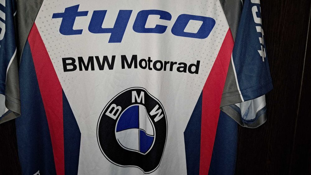 Tyco BMW Motorrad Gas Racing koszulka Clinton M męska BDB