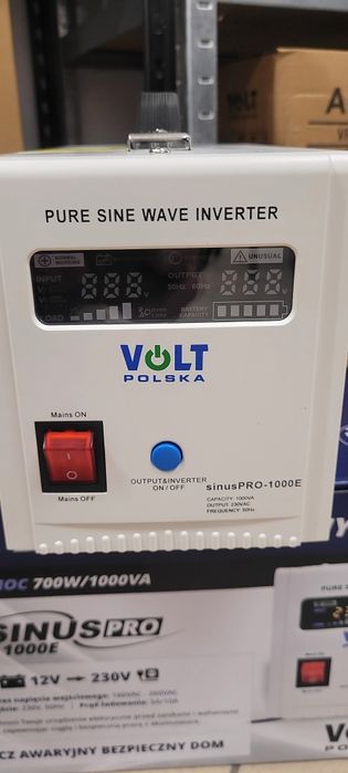 Інвертор, ДБЖ VOLT Polska SINUS PRO 1000E 12/230V  700/1000W