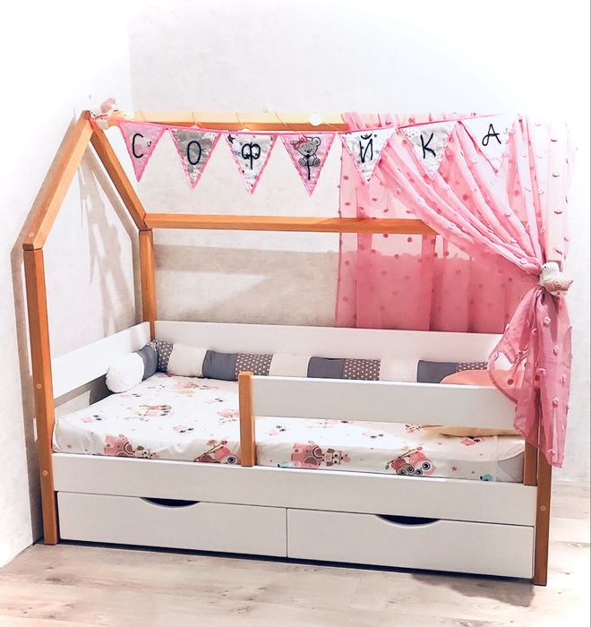 Кроватка ліжко будинок кровать домік чердак ліжечко горище