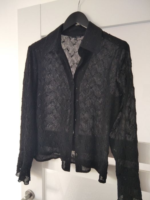 Koszula elegancka czarna 
Rozm 14/42