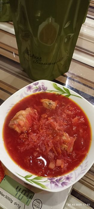 Каши з м'ясом, перші та другі страви, тушенка в реторт пакетах