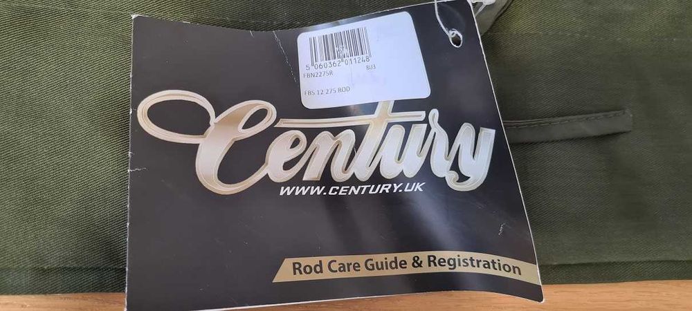 Wędka karpiowa CENTURY FATBOY SLIM 12"  2 3/4 lb. NOWA !!