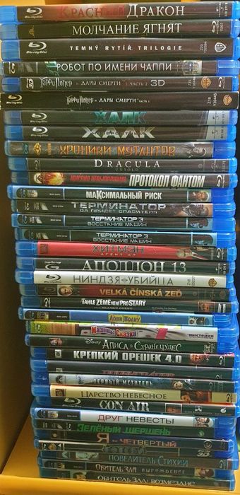 Blu ray фільми різних жанрів,все ліцензія.