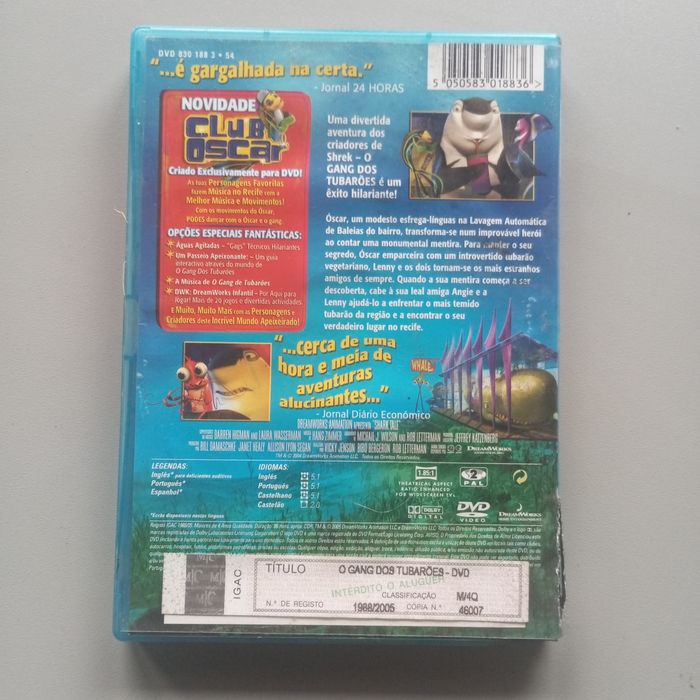 Vendo DVD para crianças