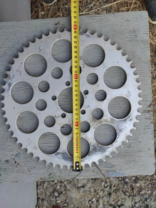 Звезда мотокиклетная на 57 и 58 зубов