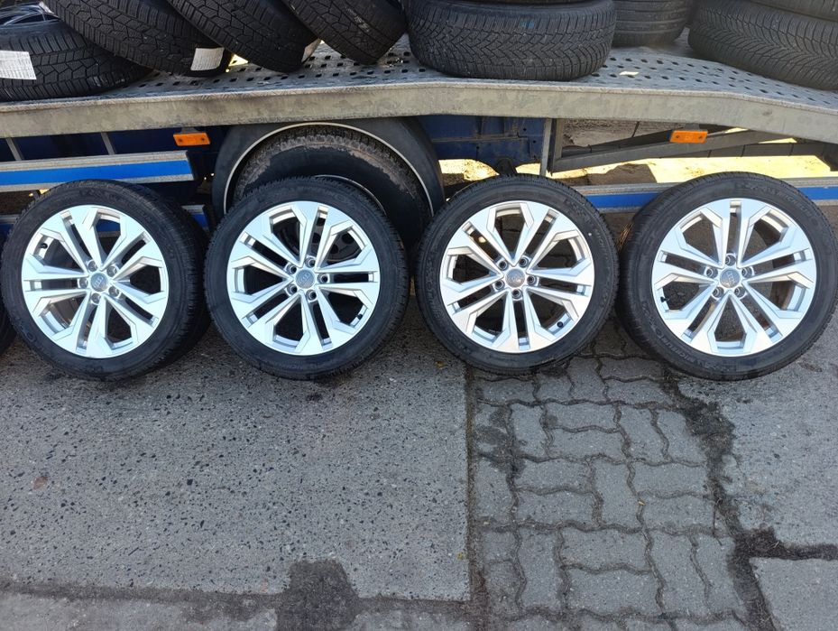 Audi a4 b9 piękne felgi 18 cali jak nowe z Niemiec 5x112 oryginał OE
