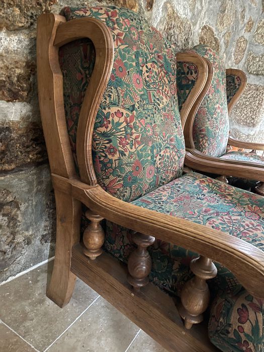 Conjunto de dois sofás