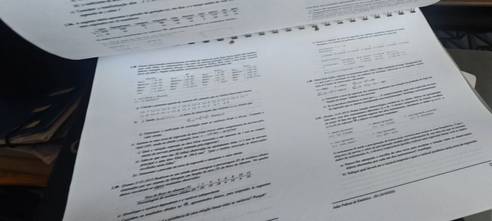 Compêndios diversos de estatística