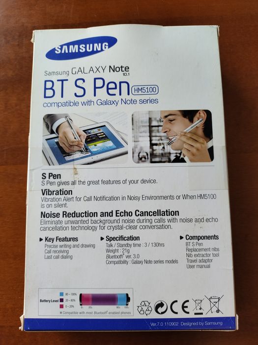 BT S Pen Samsung Galaxy Note