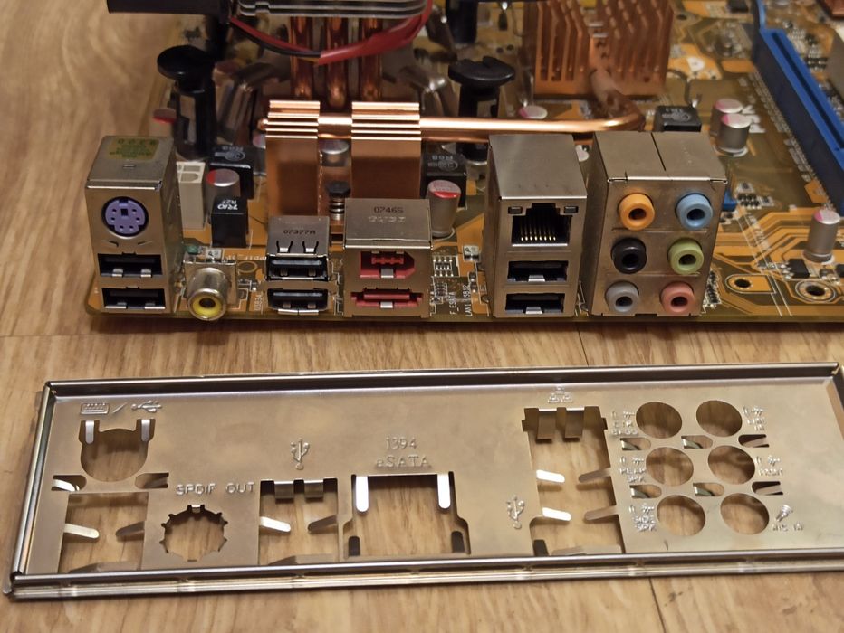 Płyta główna Asus P5K + 4GB DDR2 + Intel Core 2 duo 2.53GHz