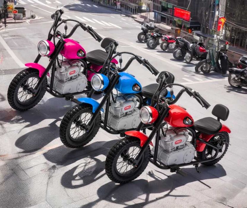 Motocykl Harley CHOPPER 24V 260W Auto AKUMULATOR Elektryczny 2 DZIECI