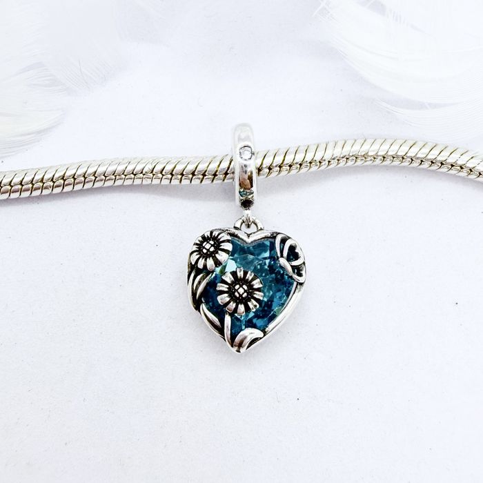 Zawieszka / Charms srebro as925 / Serce