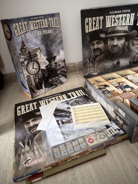 Great Western Trail + dodatek + insert redrewno - 1 edycja