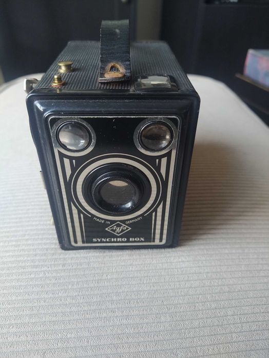 Maquina fotografica Agfa Synchro Box. ano 1951-1957
