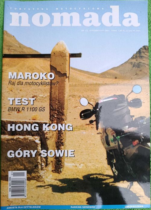 NOMADA BMW R 1100 GS Maroko dla motocyklistów KTM Góry Sowie