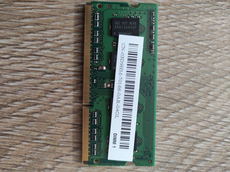 Ram  1 GB SANSUNG do laptopów