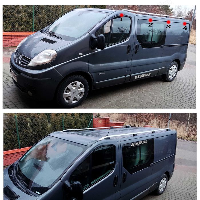 Relingi do Vivaro Trafic Long Extra Mocne