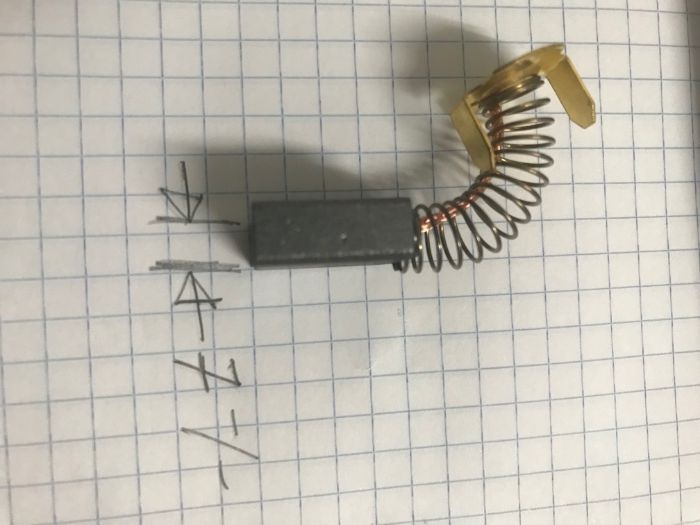 Brushes for electric machine64862102844418121