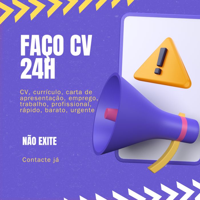 Faço Currículo Profissional Rápido – Entrega em 1 Dia