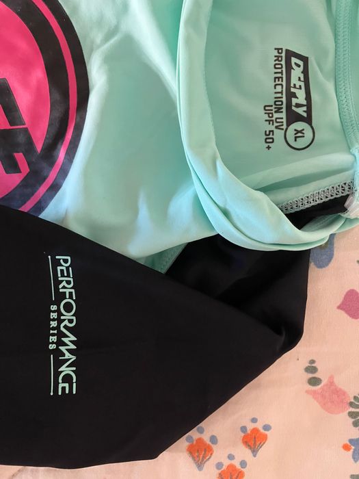 Camisola surf proteção uv