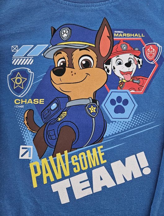 Zestaw, komplet 3 bluz, bluzek, sweterków, koszulek z Psi Patrol