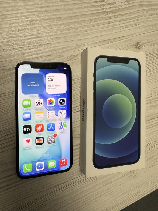 Продам iPhone 12 Blue 128 GB