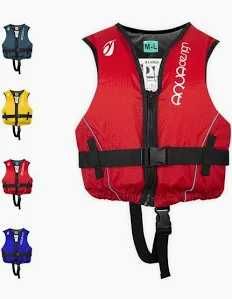Canoagem, Kayak, pagaias e coletes