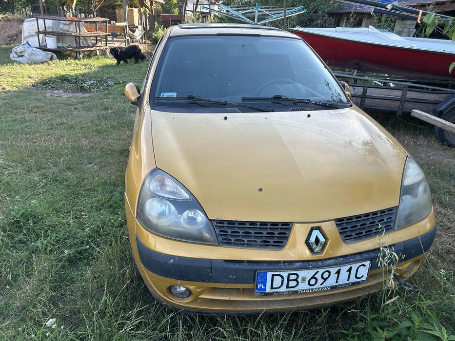 Renault Clio MR02 3D 1.6 16v zloty szyberdach + klima