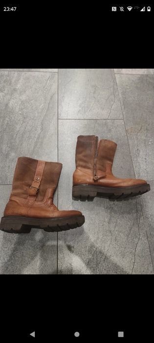 Botki kozaki Tommy Hilfiger 36 brązowe