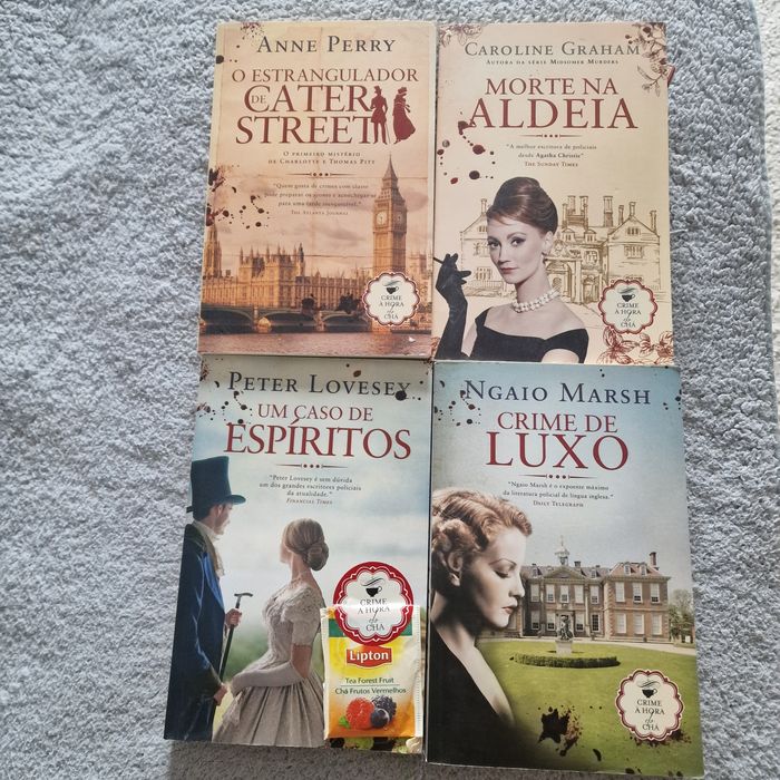 Conjunto 4 livros