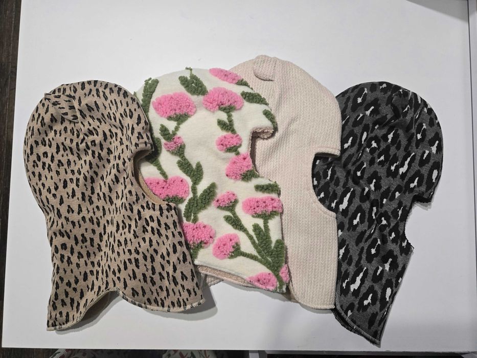 Шапка шлем з вушками 50-52 см