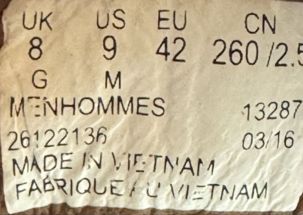 Кросівки чоловічі Clarks. Розмір 42(26,5 см)