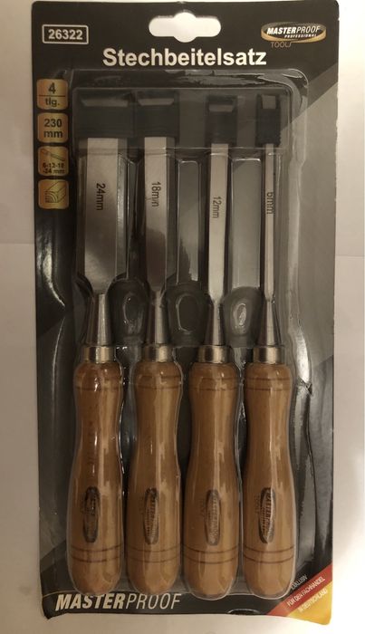 Набор стамесок masterproof