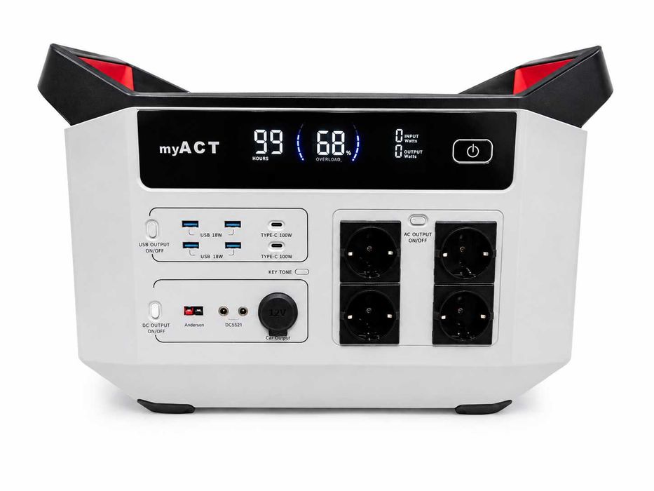 Зарядна станція myACT Power Station AP2002 (1872 Вт·год / 2000 Вт)