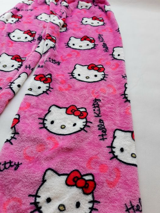 Nowe HELLO KITTY pluszowe spodnie PROMOCJA