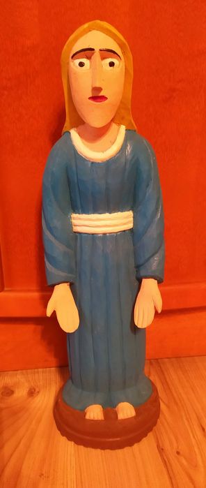 Niepokalana. Rzeźba ludowa