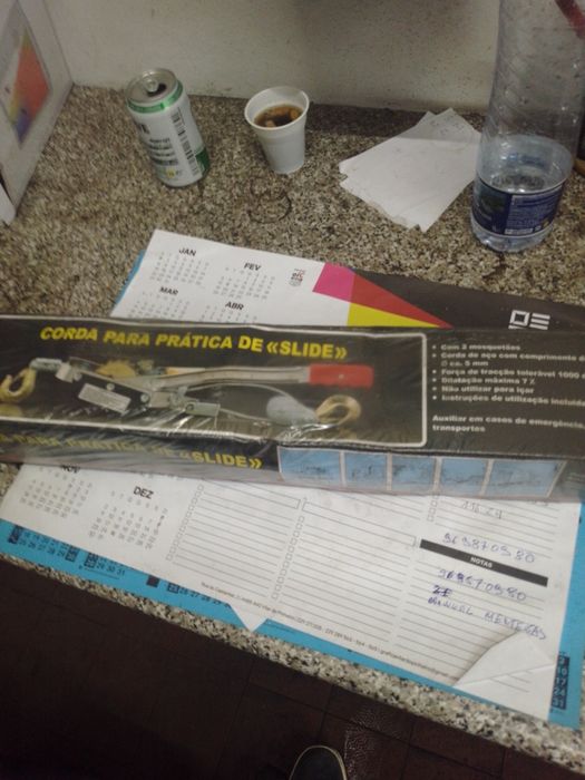 Corda para praticar slide