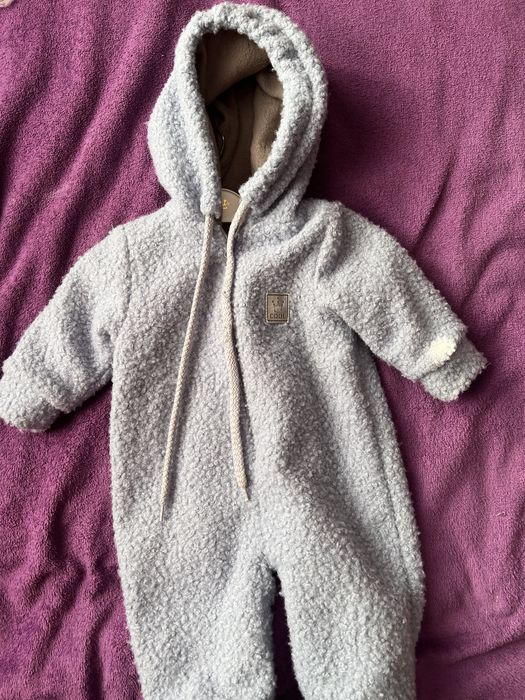 Комбінезон тедді флісовий на хлопчика 80 р.