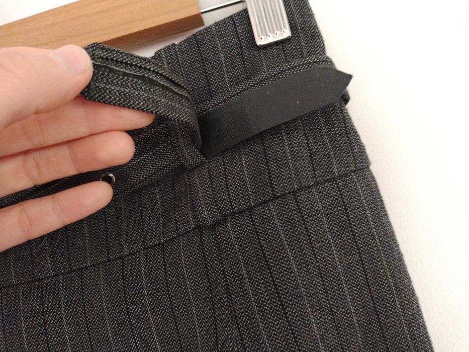 Szara damska garsonka w prążek, Zara, r. S