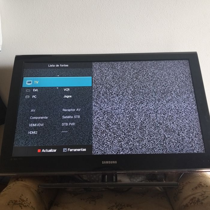 TV LCD Samsung usada