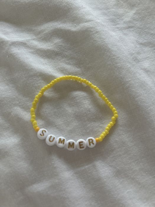 Pulseira de misangas
