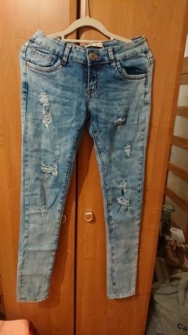 Spodnie jeansowe damskie